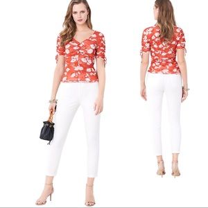 Diane von Furstenberg Reggie Straight-Leg Pants